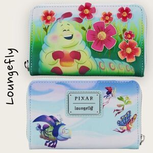 Loungefly A Bugs Life Zip Around Wallet NWT